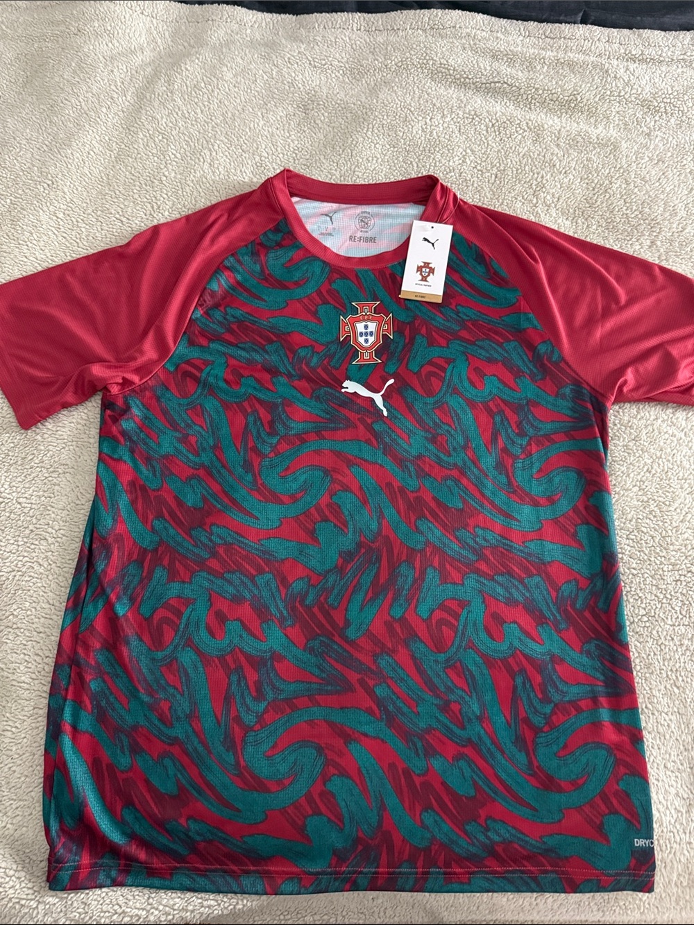 Portugal 🇵🇹 2026 FIFA World Cup Puma Pre-Match Training Edition Jersey